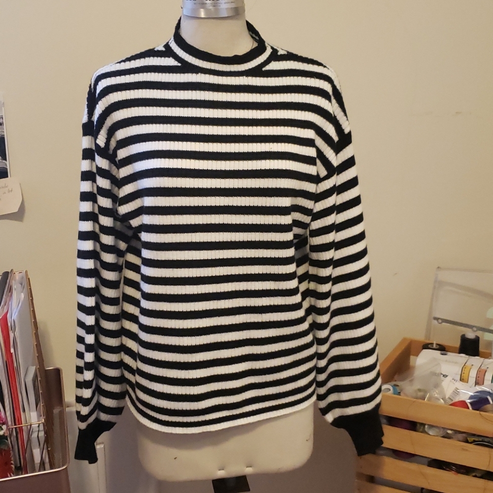 Anthropologie Puff Sleeve Sweater